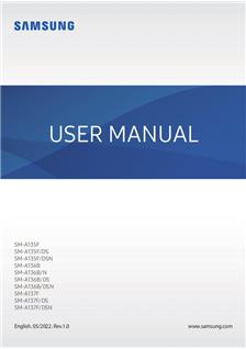 Samsung Galaxy A13 manual. Camera Instructions.